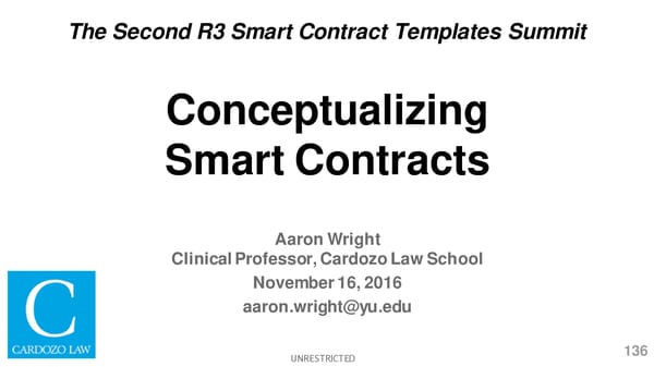 10/ Conceptualizing Smart Contracts - Page 1